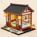 Tranquil Hot Spring Retreat Building Set