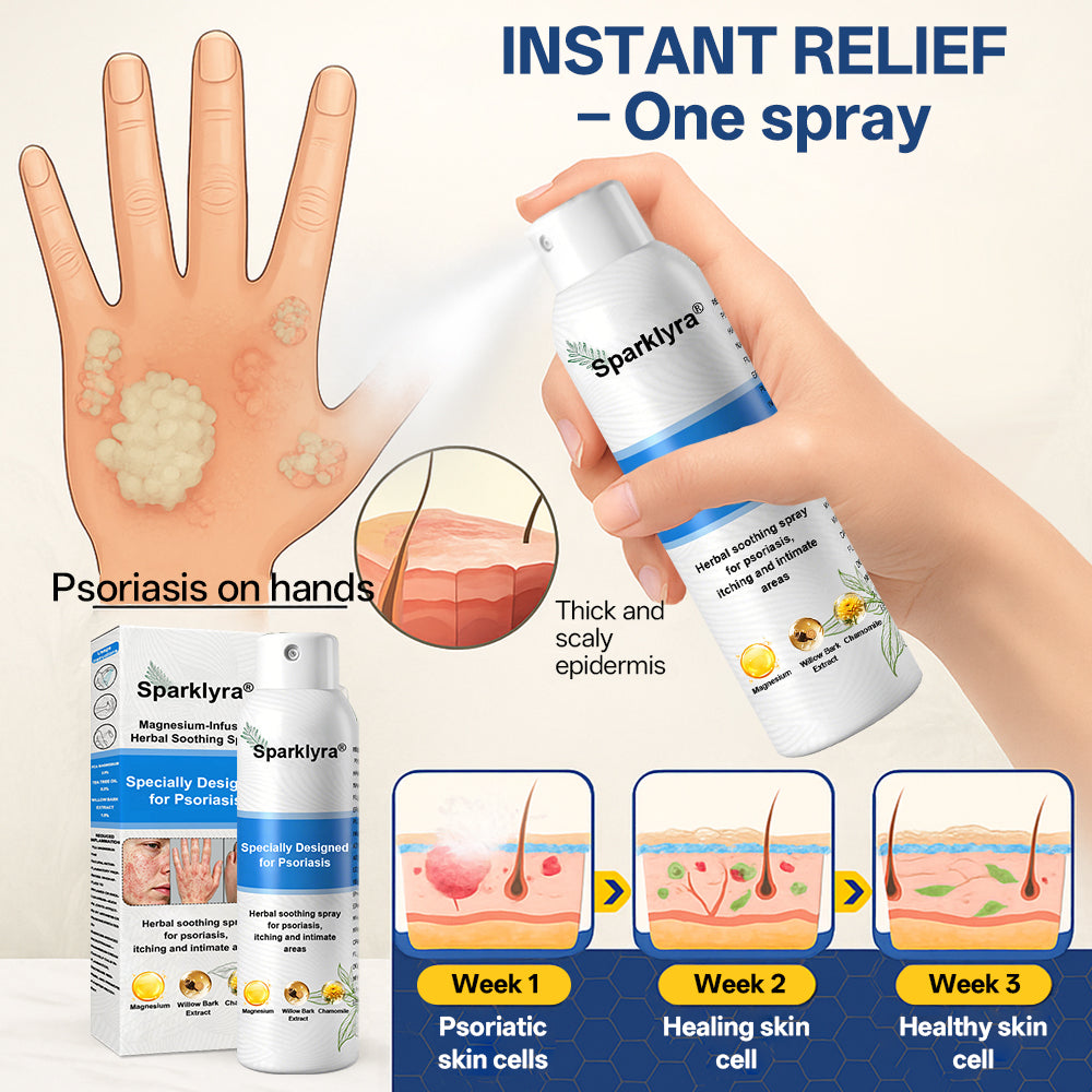 💥💥Official shop✅: Sparklyra® Herbal magnesium spray for psoriasis