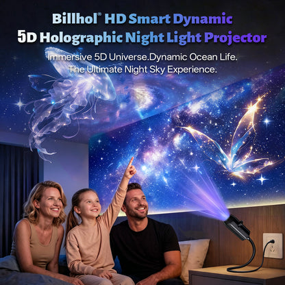 𝑩𝐢𝐥𝐥𝐡𝐨𝐥® 𝐍𝐄𝐗𝐓-𝐆𝐄𝐍 𝐒𝐌𝐀𝐑𝐓 𝐏𝐑𝐎𝐉𝐄𝐂𝐓𝐈𝐎𝐍 𝐇𝐃 𝐒𝐦𝐚𝐫𝐭 𝐃𝐲𝐧𝐚𝐦𝐢𝐜 𝟓𝐃 𝐇𝐨𝐥𝐨𝐠𝐫𝐚𝐩𝐡𝐢𝐜 𝐍𝐢𝐠𝐡𝐭 𝐋𝐢𝐠𝐡𝐭 𝐏𝐫𝐨𝐣𝐞𝐜𝐭𝐨𝐫