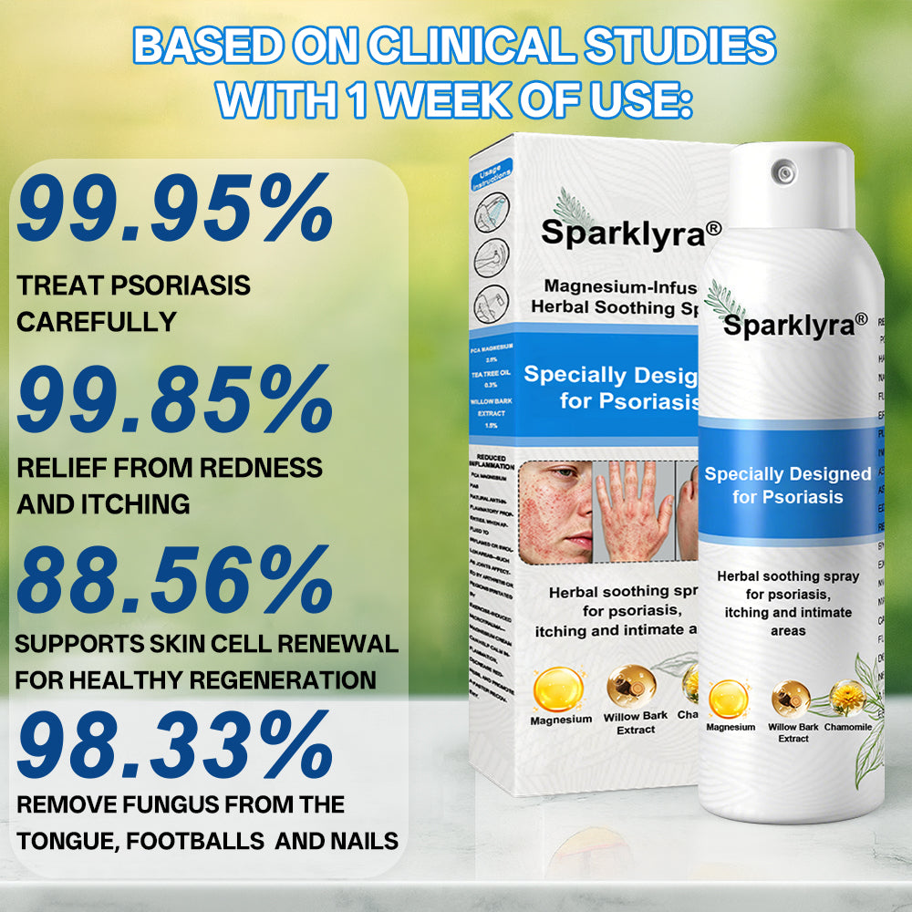 💥💥Official shop✅: Sparklyra® Herbal magnesium spray for psoriasis