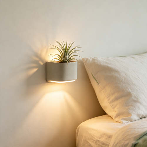 Wabi‑Sabi Planter Wall Sconce