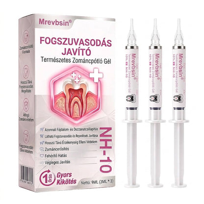 ⭐👨‍⚕️🦷Mrevbsin® DenPerm – Természetes fogzománc-töltő gél a fogszuvasodás helyreállítására🐟2️⃣